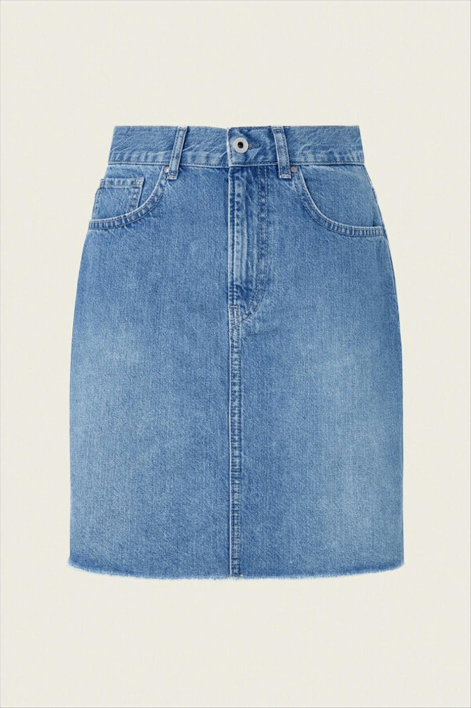 Pepe Jeans London - Lichtblauwe Mini jeansrok