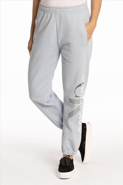 Calvin Klein Jeans - Lichtblauwe Logo sweatpants