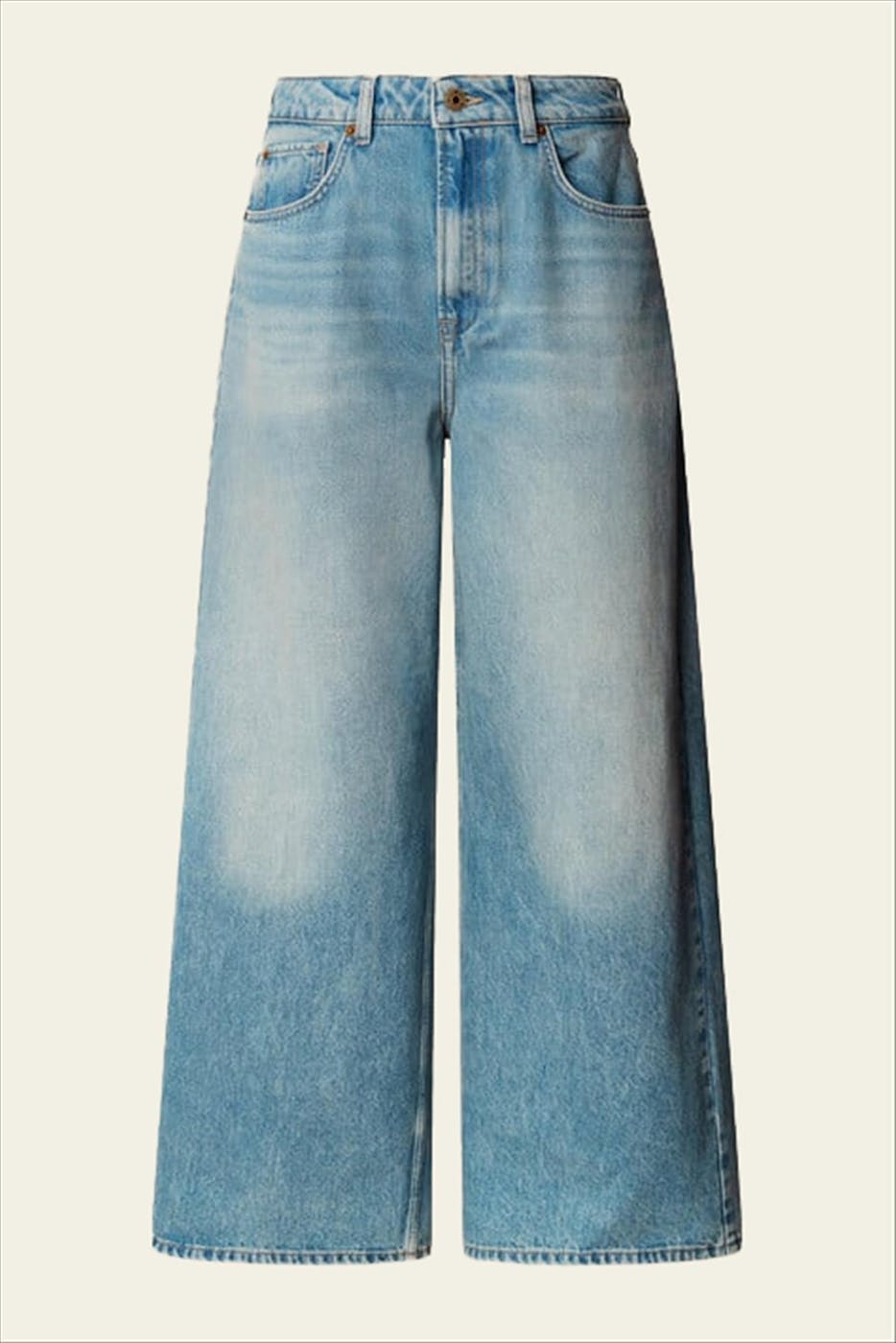 Pepe Jeans London - Lichtblauwe Jaimy Wide jeans