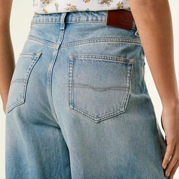 Pepe Jeans London - Lichtblauwe Jaimy Wide jeans