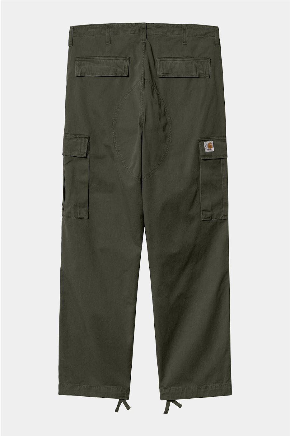 Carhartt WIP - Donkergroene Regular Cargo broek