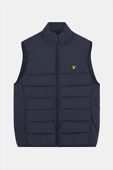 Lyle & Scott - Donkerblauwe Puffer bodywarmer
