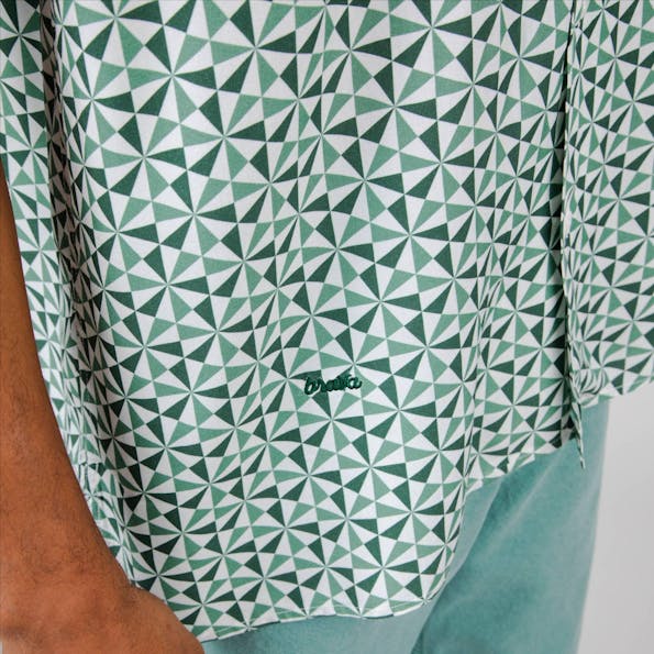 Brava - Wit-groen Alhambra Aloha hemd