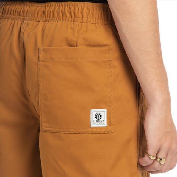 Element - Okergele Manuel Twill short