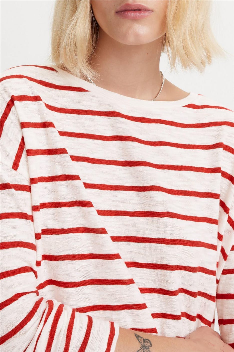 Levi's - Wit-Rode Margot longsleeve