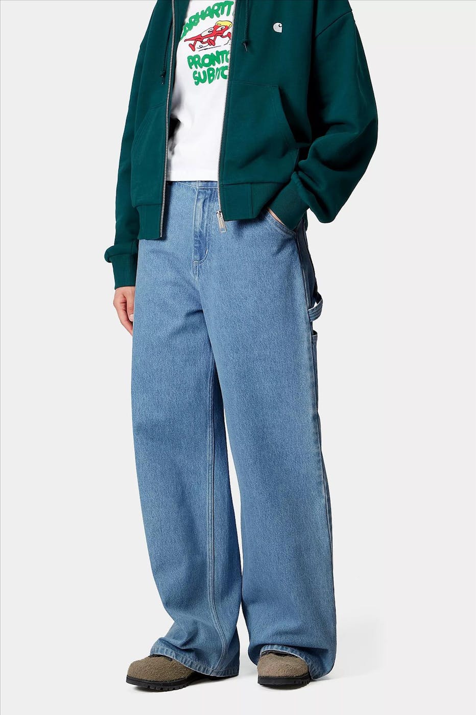 Carhartt WIP - Blauwe Jens jeans