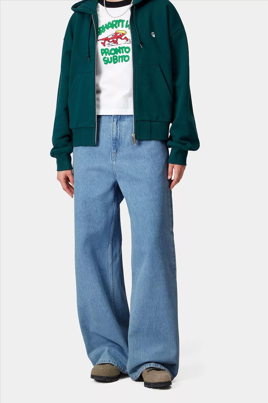 Carhartt WIP - Blauwe Jens jeans