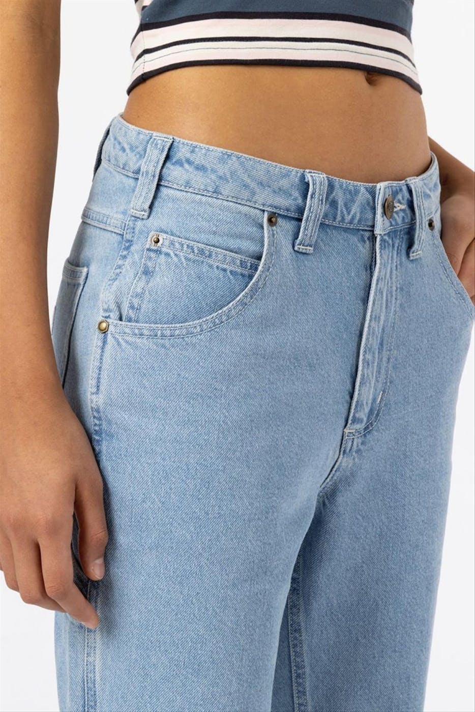 Dickies - Lichtblauwe Ellendale Workpant jeans