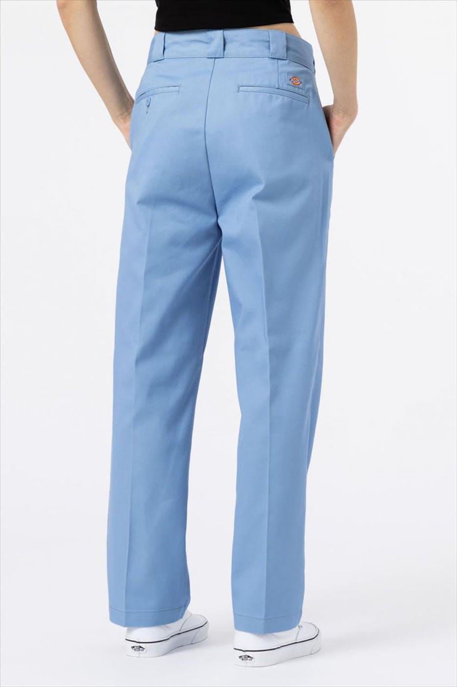 Dickies - Lichtblauwe Elizaville straight fit workpants