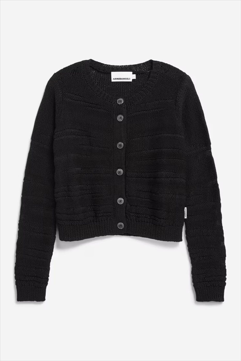 Armed Angels - Zwarte Gilaah cardigan