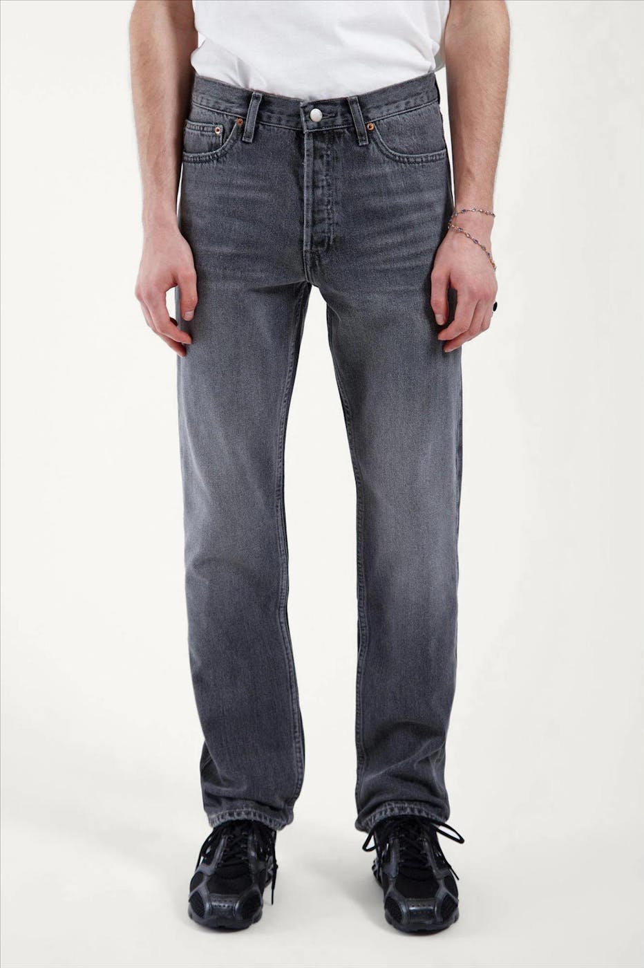 Dr. Denim - Grijze Dash straight jeans