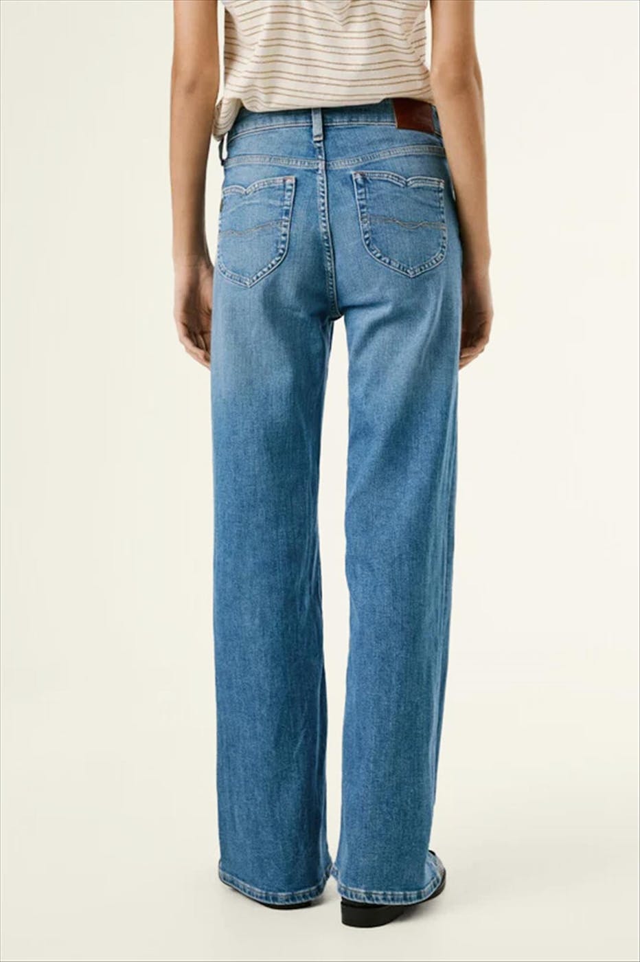 Pepe Jeans London - Blauwe Willa Flare jeans