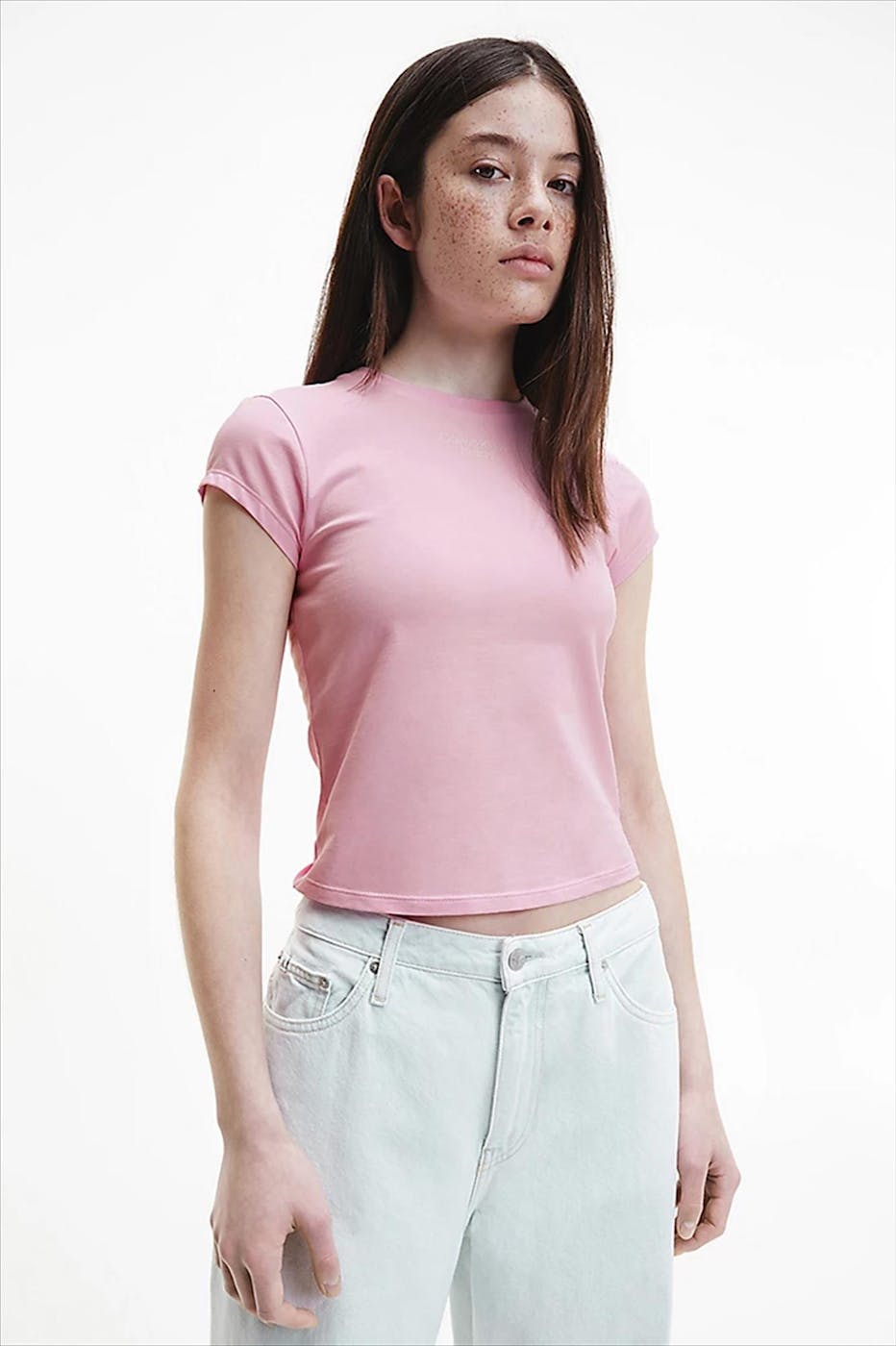 Calvin Klein Jeans - Roze Bella T-shirt