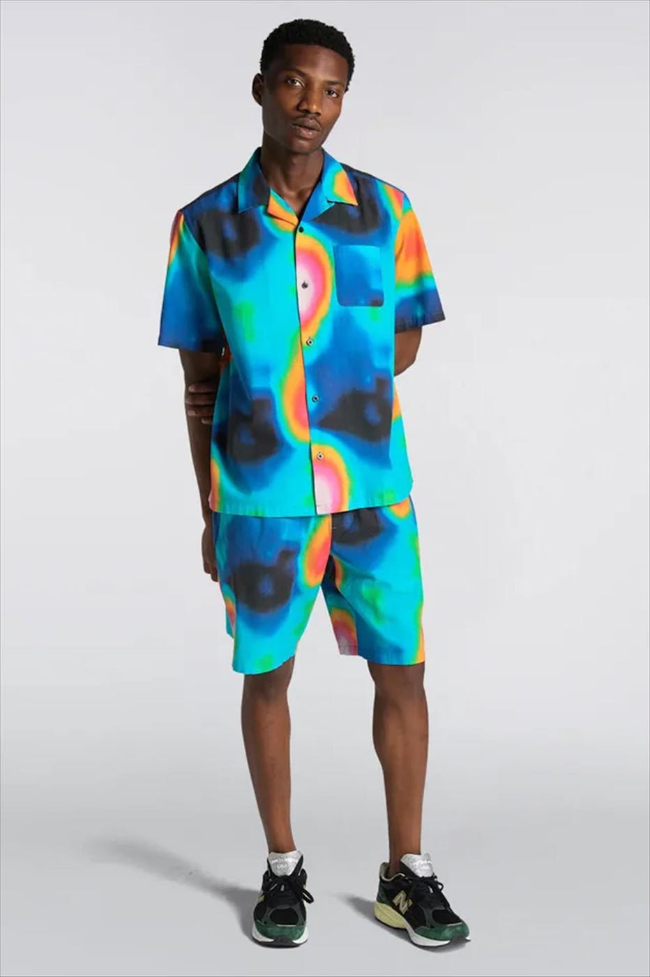 Edwin - Multicolour Terahertz hemd