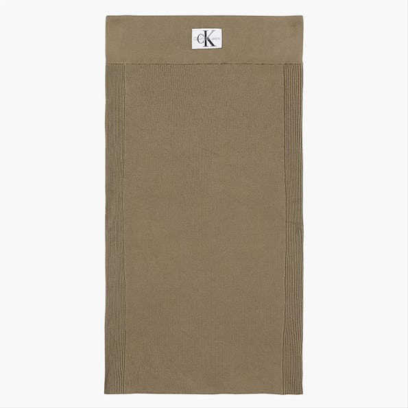 Calvin Klein Jeans - Groene Ribbel rok