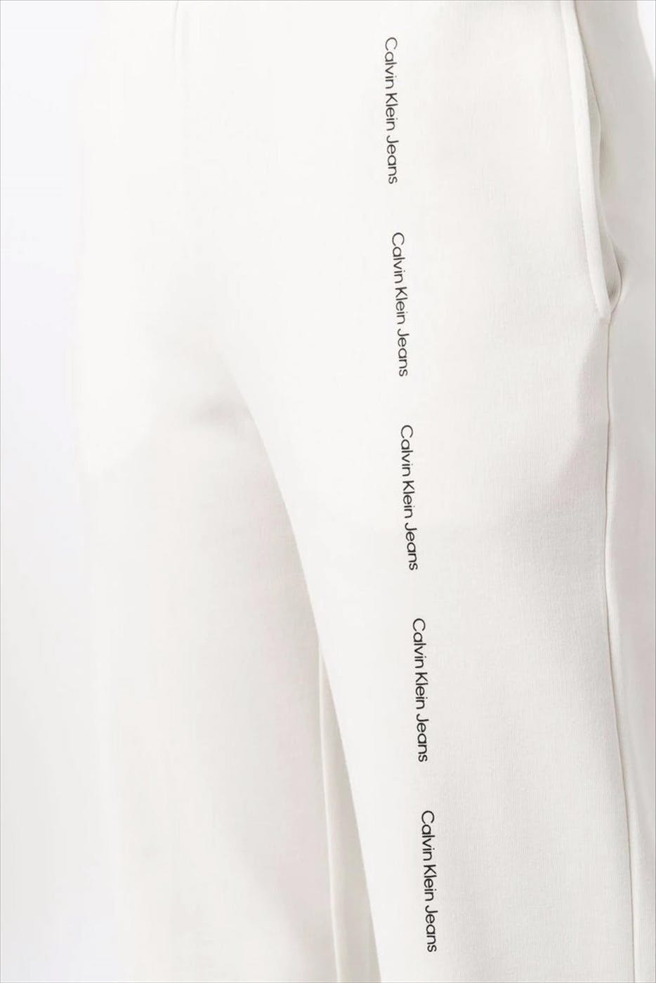 Calvin Klein Jeans - Ecru Repeat Logo Jog sweatpant