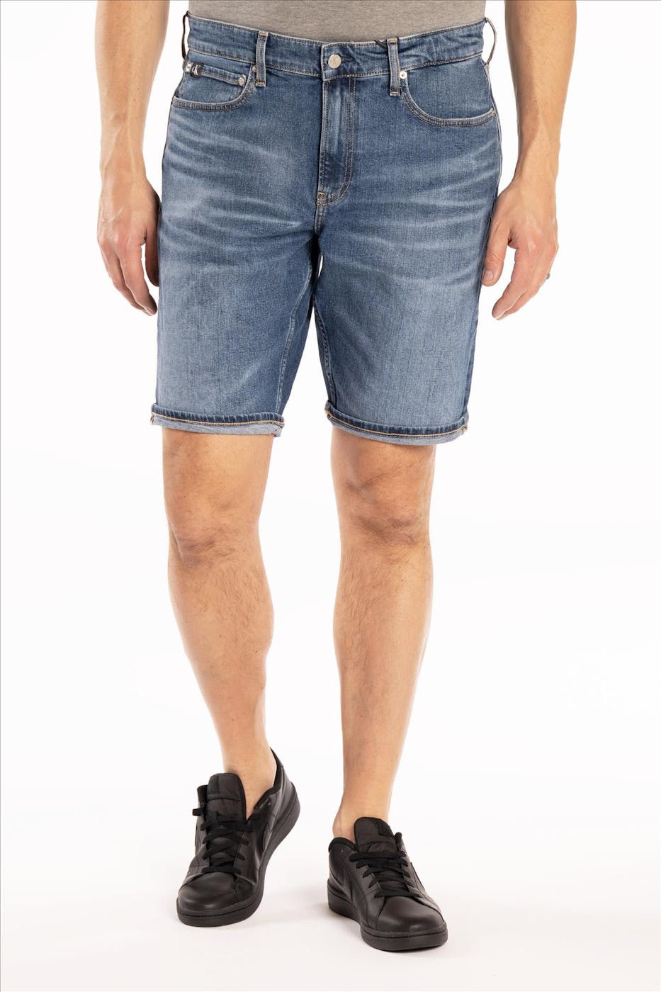 Calvin Klein Jeans - Blauwe Regular jeansshort