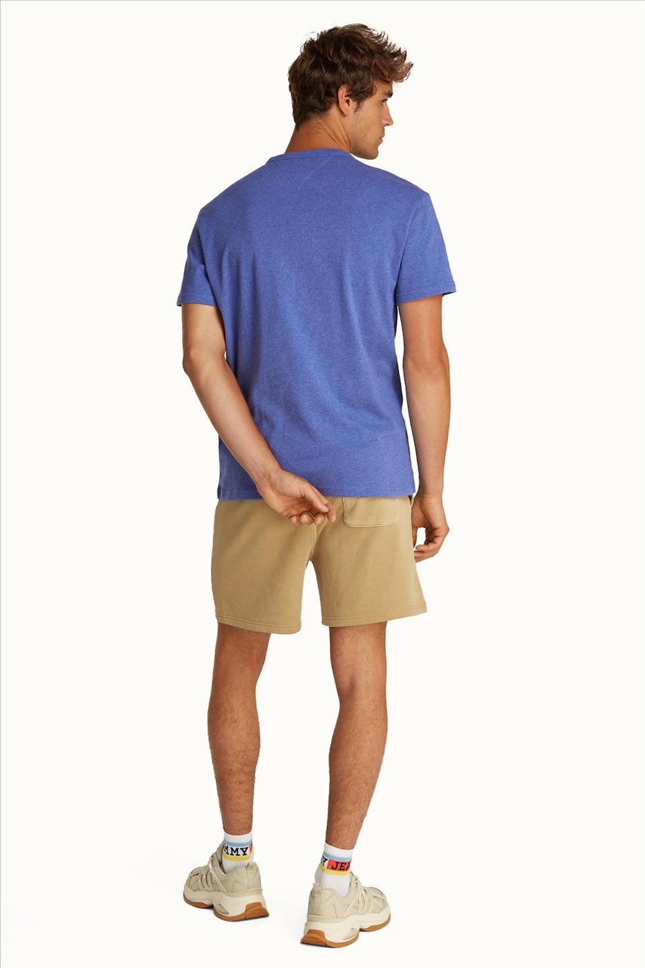 Tommy Jeans - Blauwe Badge T-shirt