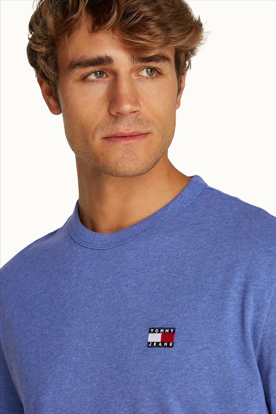 Tommy Jeans - Blauwe Badge T-shirt