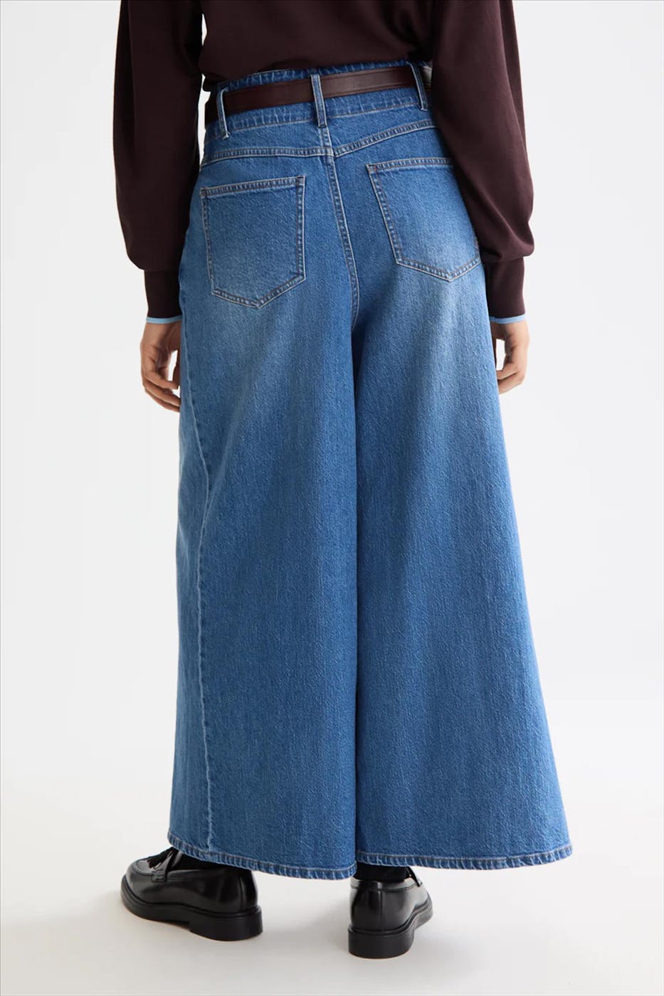 Scotch & Soda - Blauwe The Wave wide jeans