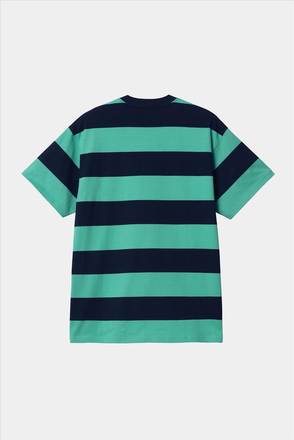 Carhartt WIP - Donkerblauwe-groene Dampier T-shirt