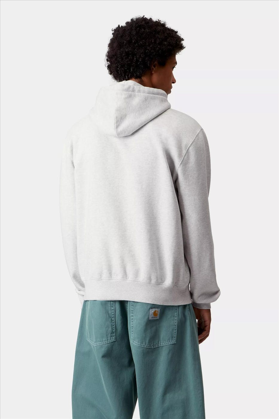 Carhartt WIP - Grijze Wild Dog hoodie