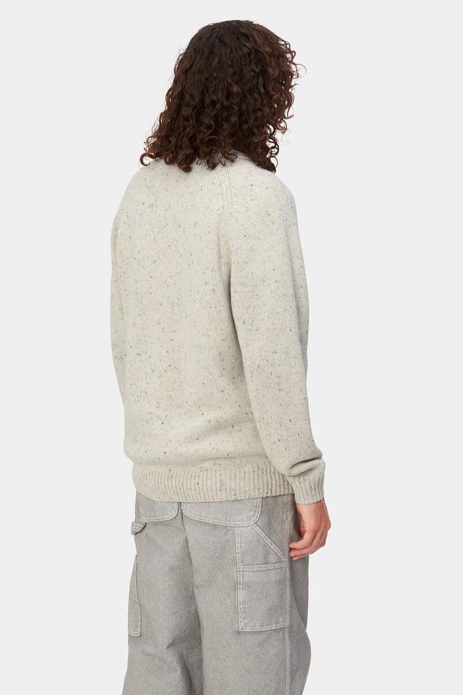 Carhartt WIP - Ecru Anglistic trui