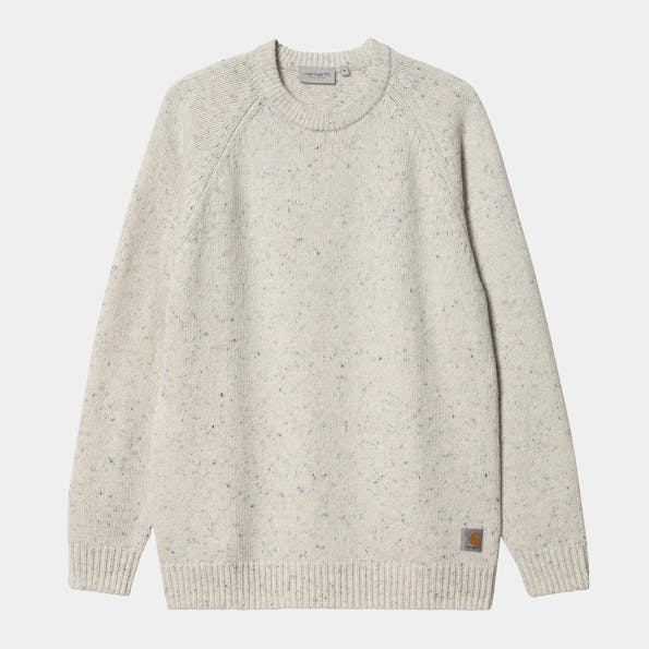 Carhartt WIP - Ecru Anglistic trui