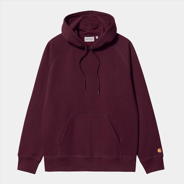 Carhartt WIP - Bordeaux Hooded Chase sweater