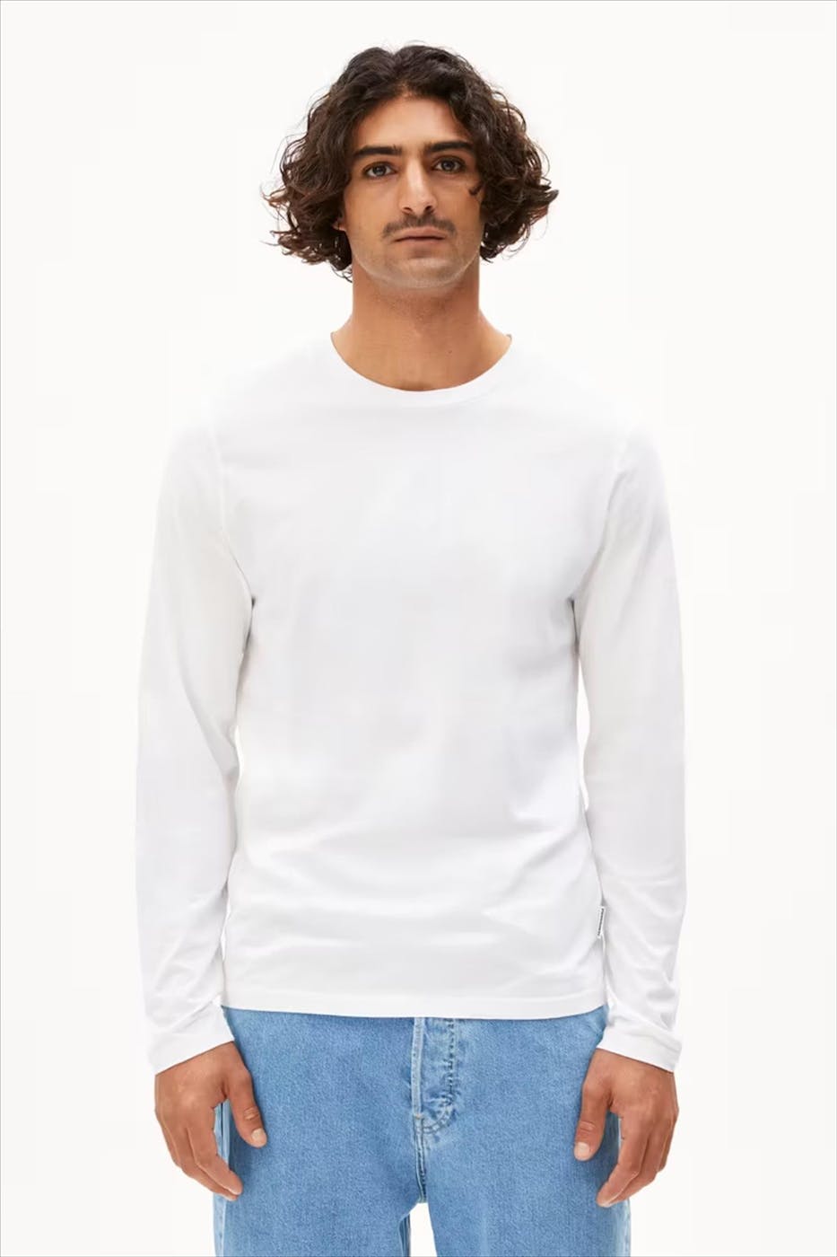 Armed Angels - Witte Jaames longsleeve