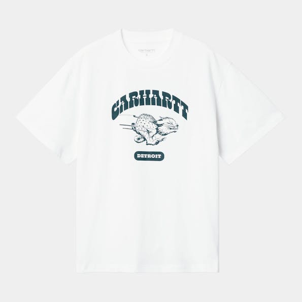 Carhartt WIP - Witte Wildcat T-shirt