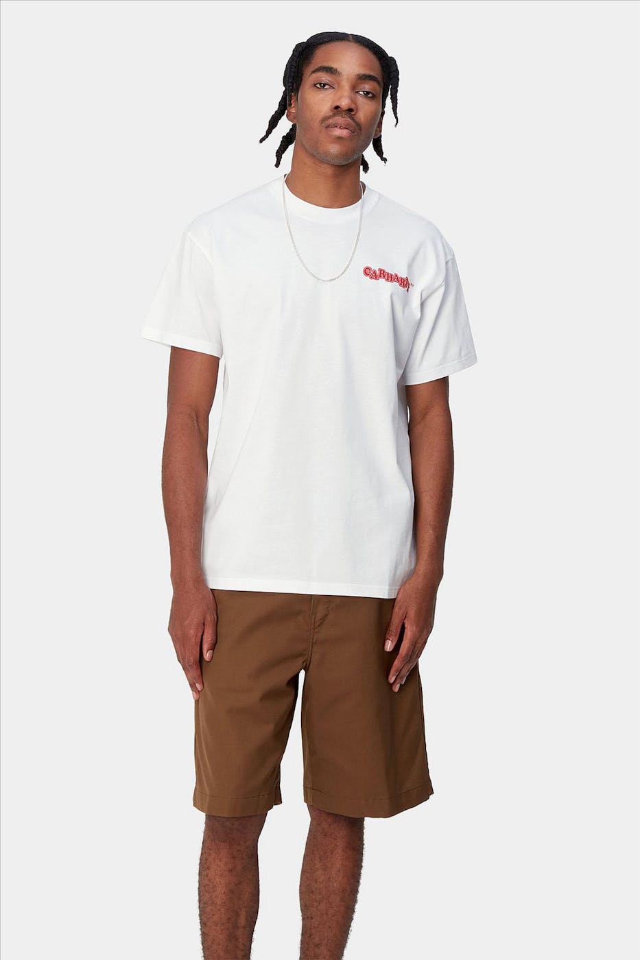 Carhartt WIP - Witte Fast Food T-shirt