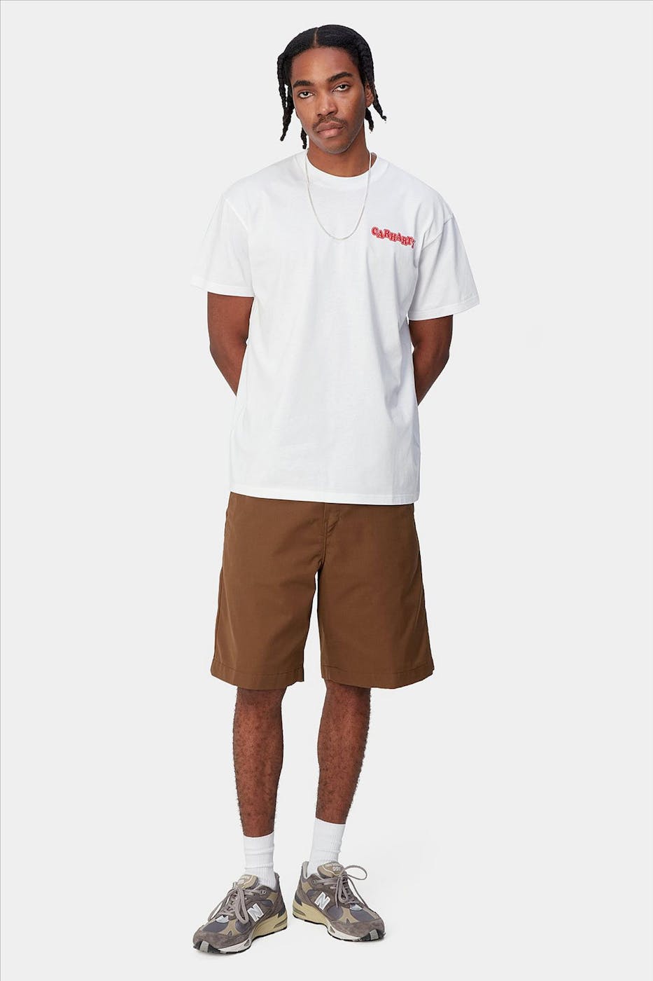 Carhartt WIP - Witte Fast Food T-shirt