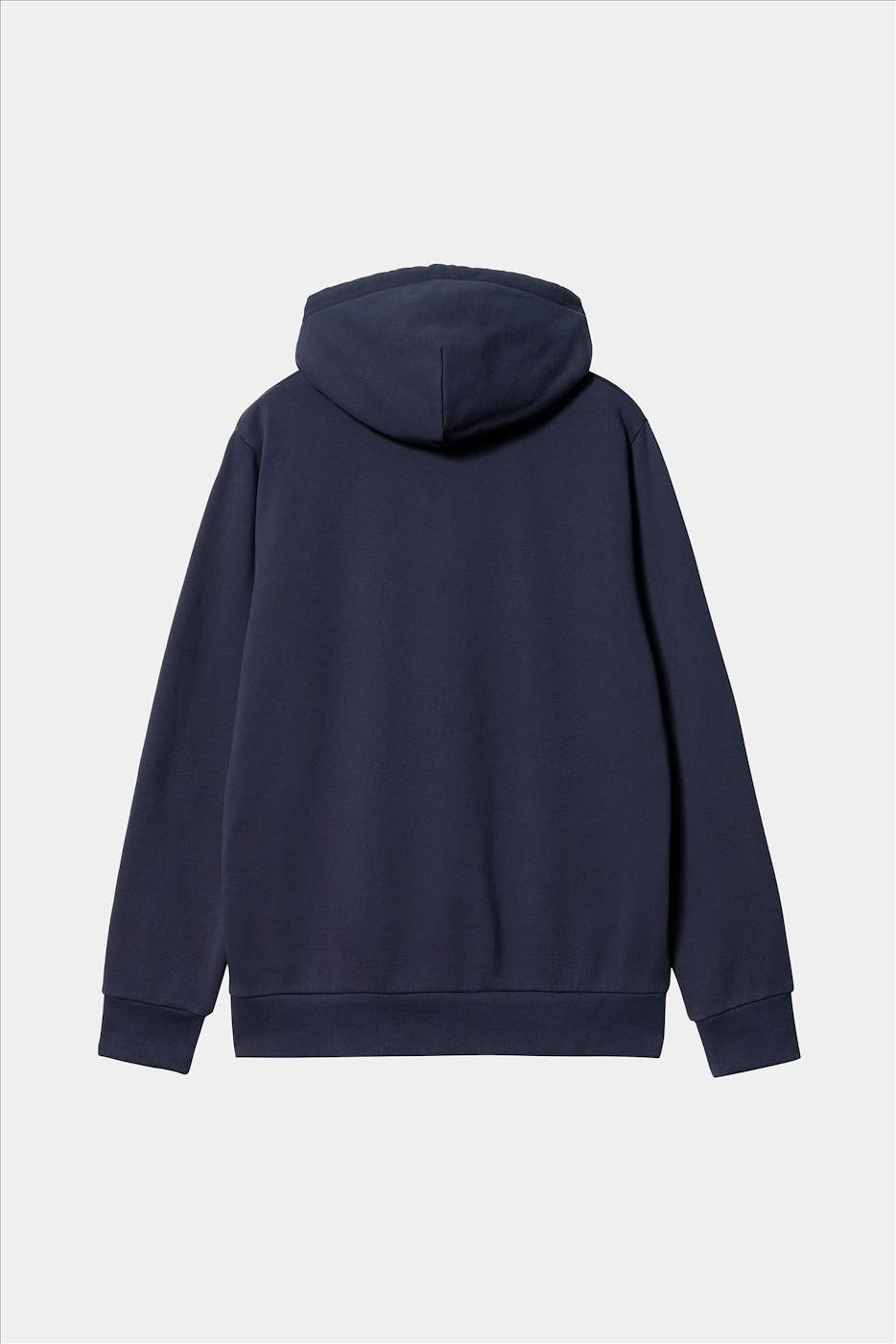 Carhartt WIP - Donkerblauwe Script Embroidery hoodie