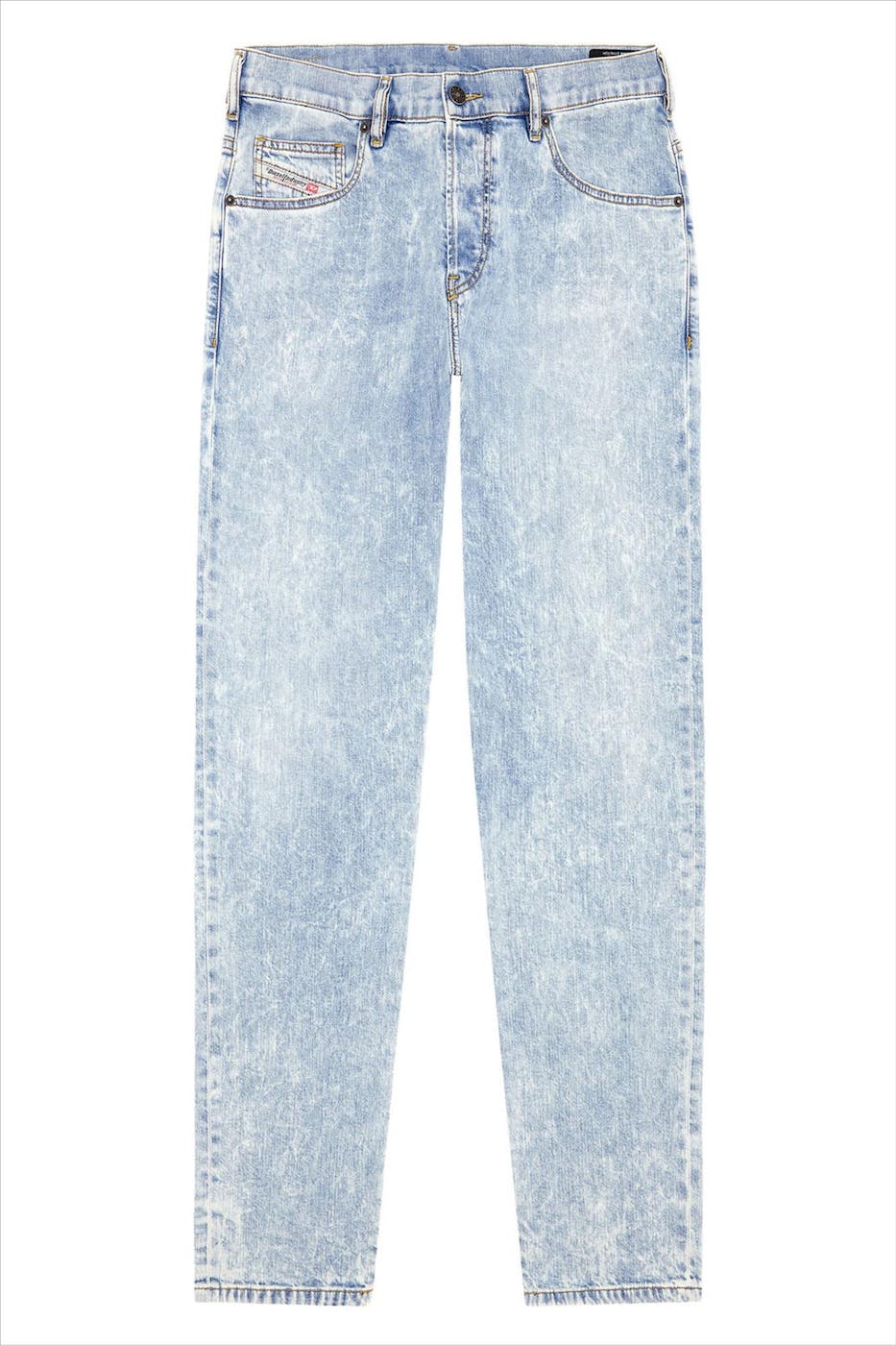 Diesel - Lichtblauwe D-Yennox tapered jeans