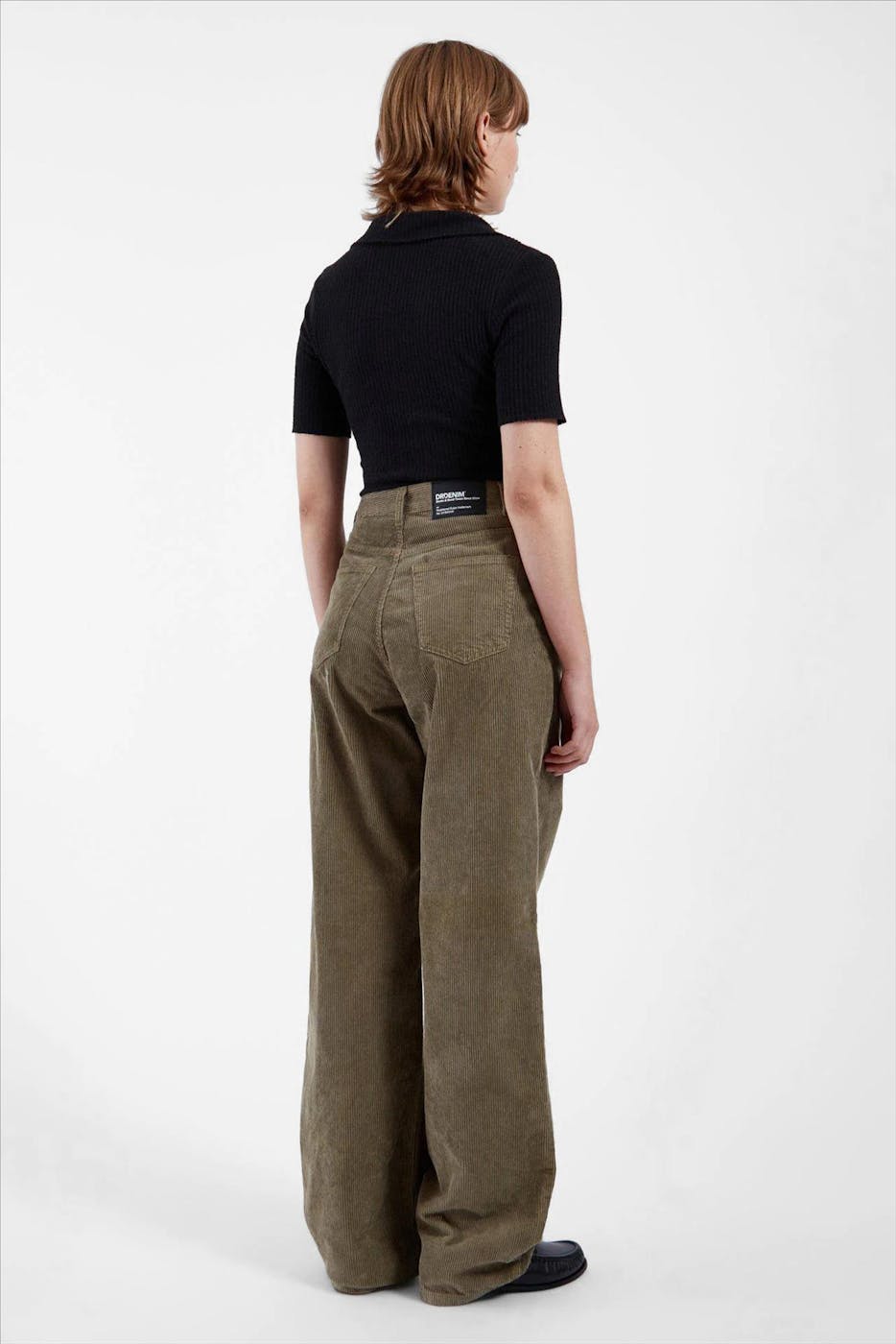 Dr. Denim - Zwart-Roeste Echo straight jeans