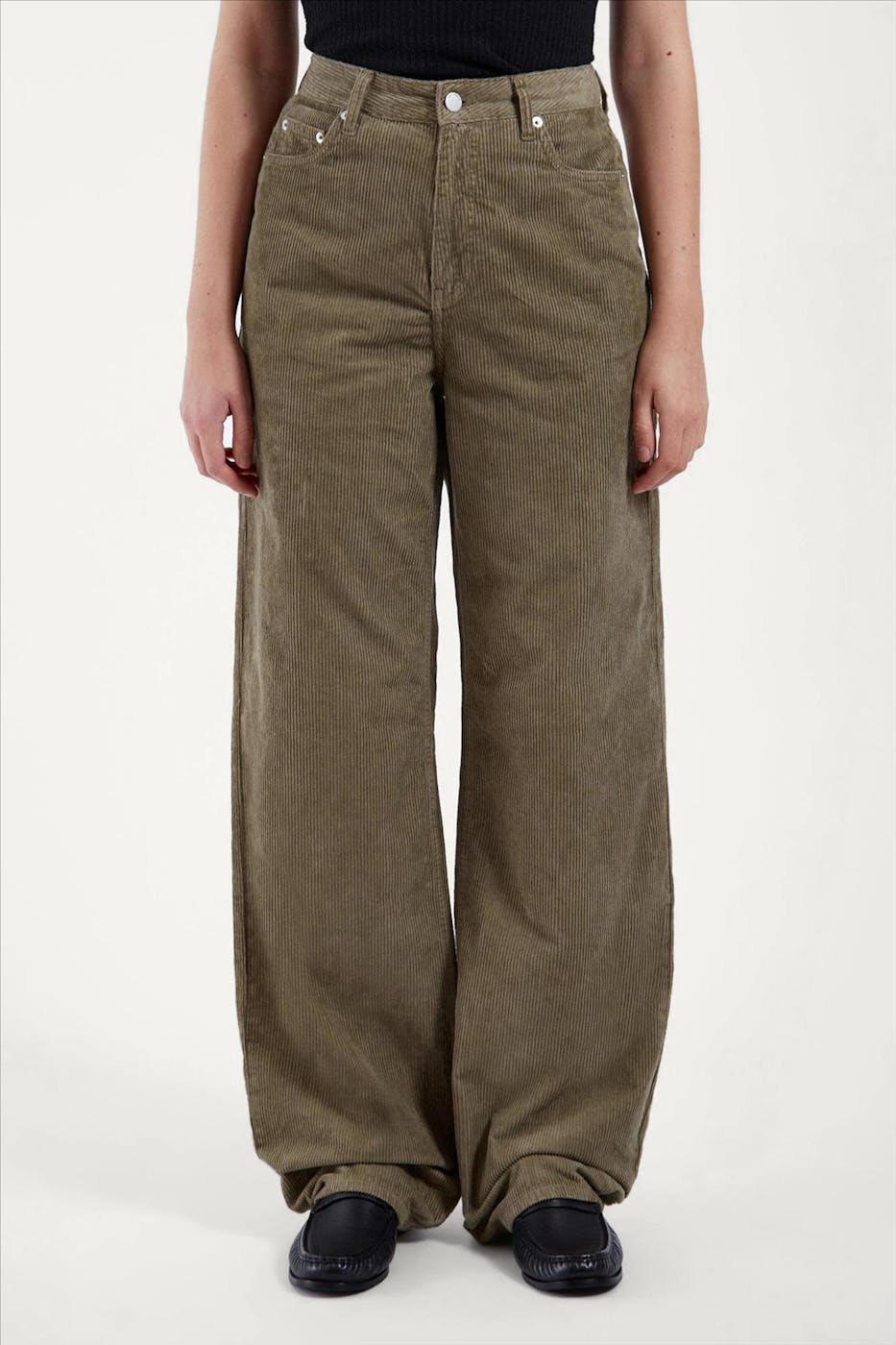 Dr. Denim - Zwart-Roeste Echo straight jeans