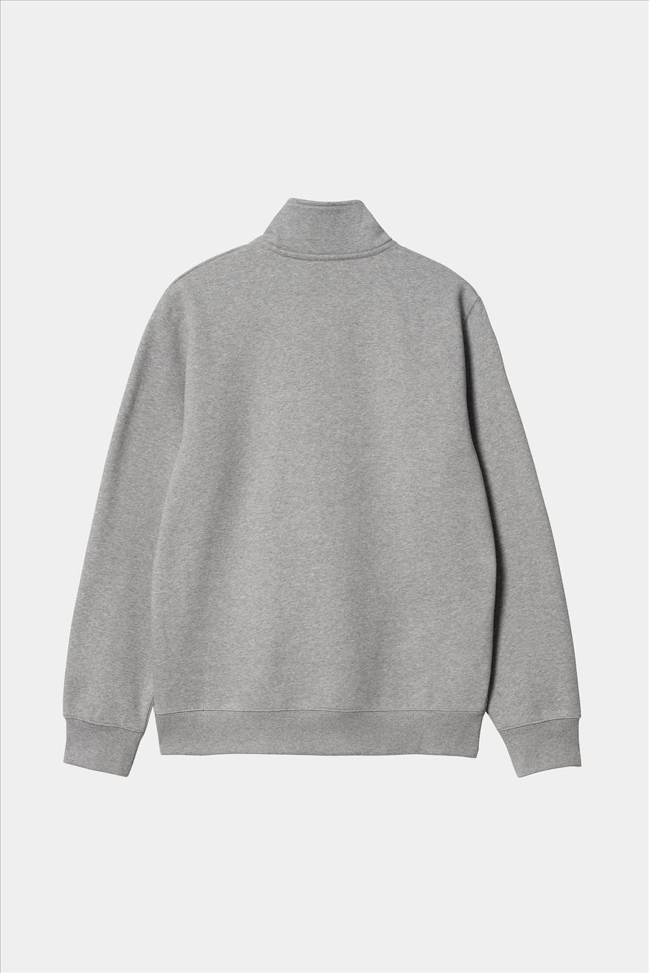 Carhartt WIP - Grijze Chase Neck Zip sweater