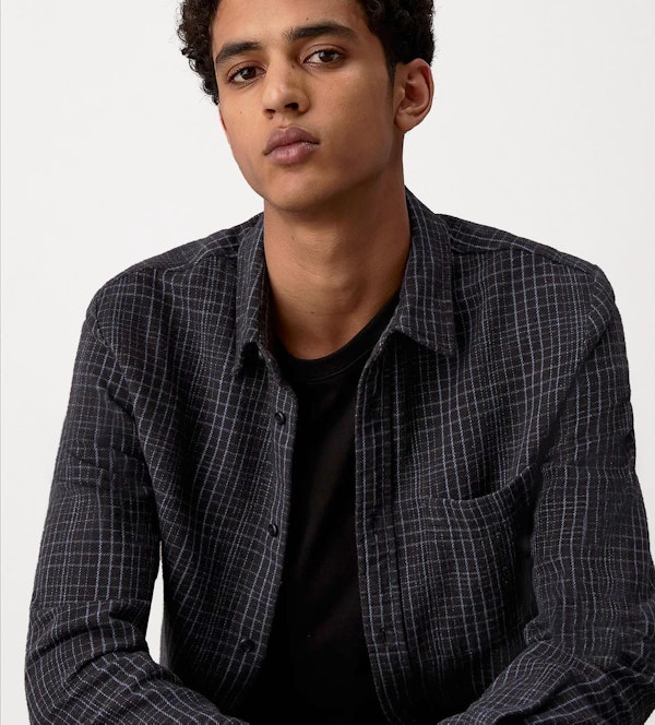 Calvin Klein Jeans - Zwart Check Flannel hemd