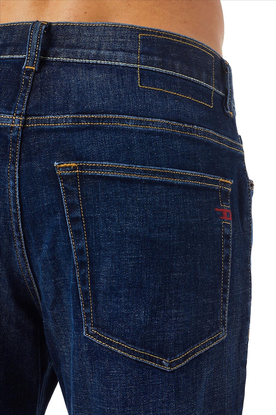 Diesel - Donkerblauwe D-Fining slim tapered jeans