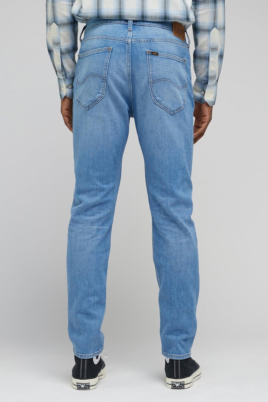 Lee - Blauwe Austin Regular Tapered jeans