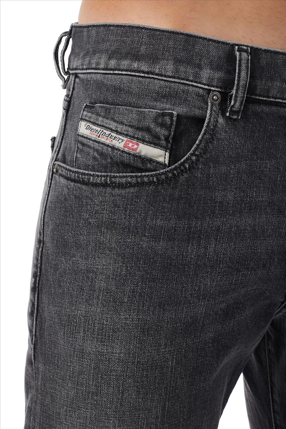 Diesel - Grijze D-Strukt slim jeans