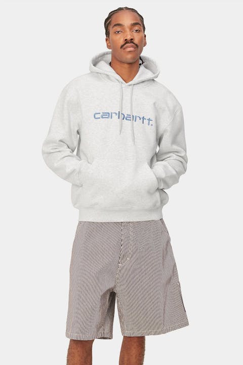 Carhartt WIP - Lichtgrijze Script hoodie