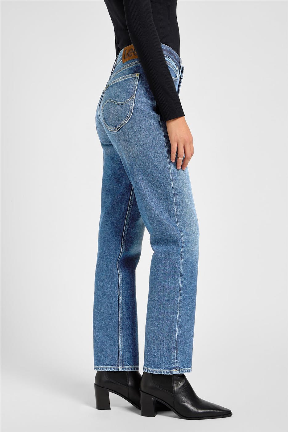 Lee - Classic Blauwe Carol Straight jeans