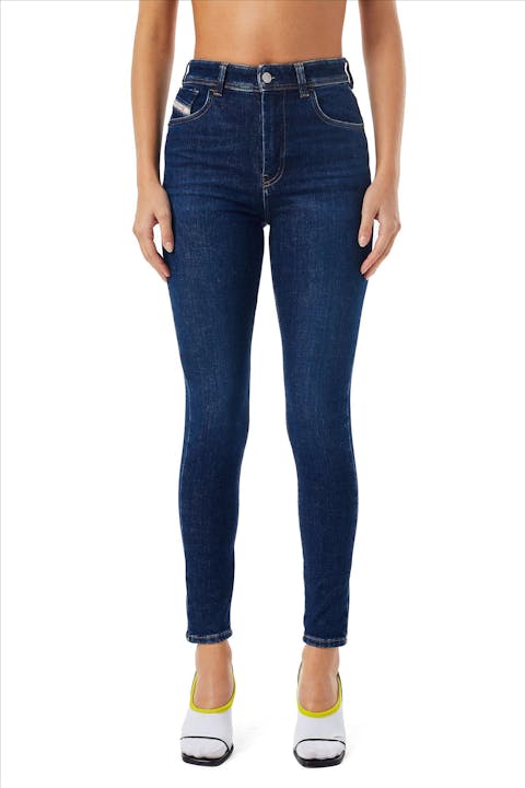 Diesel - Donkerblauwe Slandy skinny jeans
