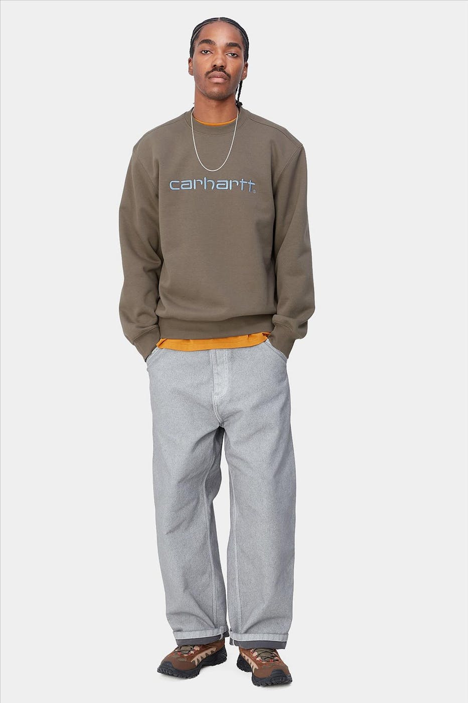 Carhartt WIP - Taupe Script sweater
