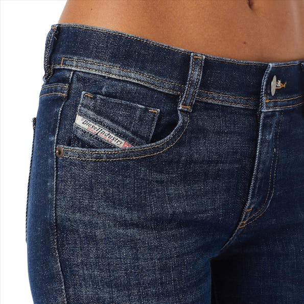 Diesel - Donkerblauwe 1969 flared jeans