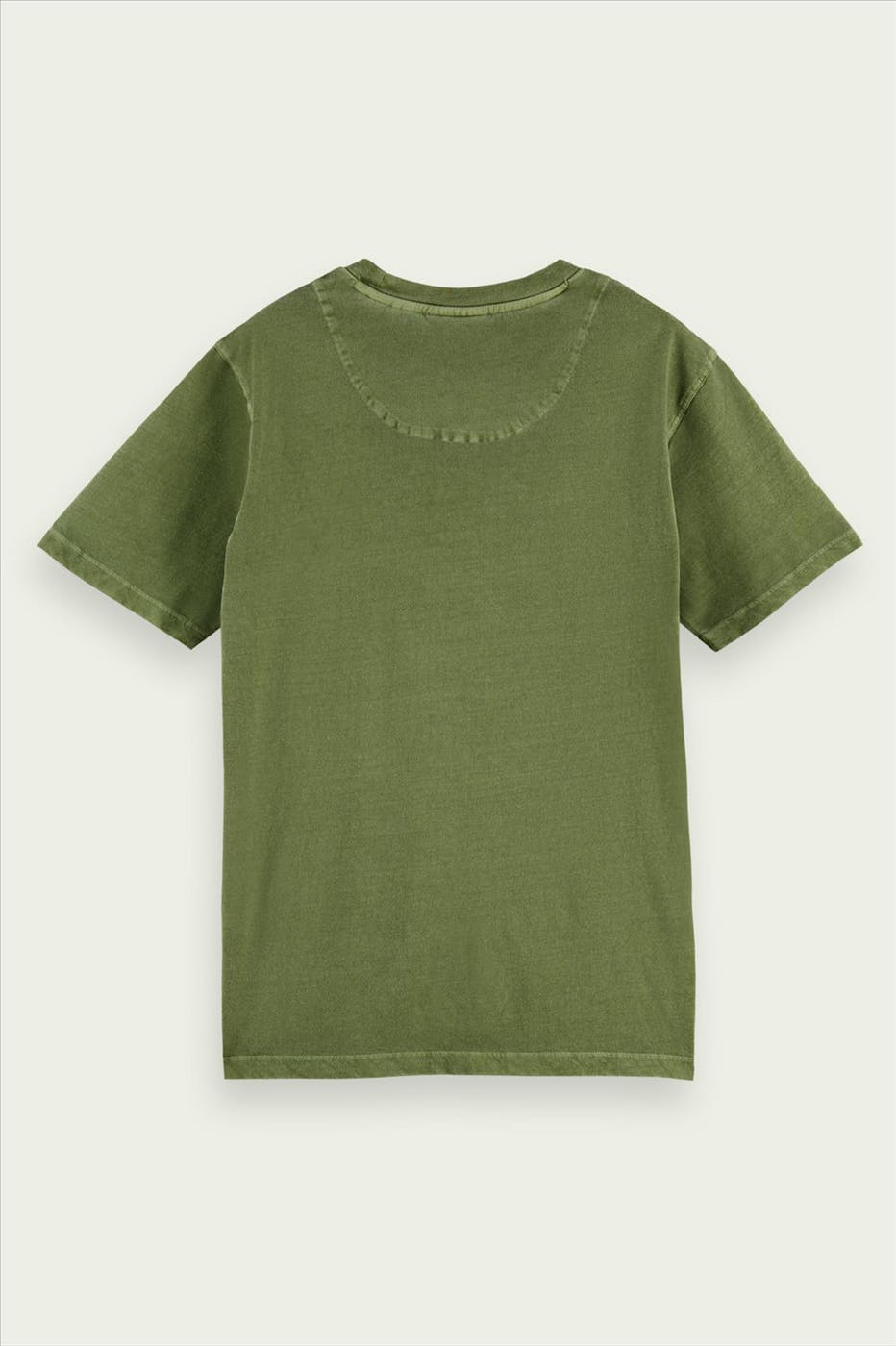 Scotch & Soda - Groene Basic T-shirt