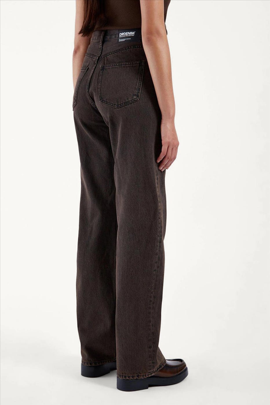 Dr. Denim - Zwart-Roeste Echo Straight jeans