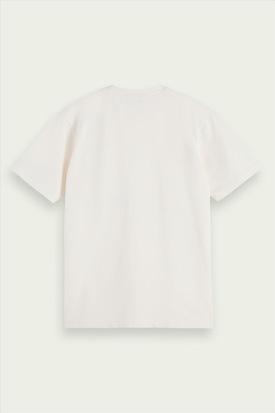 Scotch & Soda - Ecru Pocket T-shirt